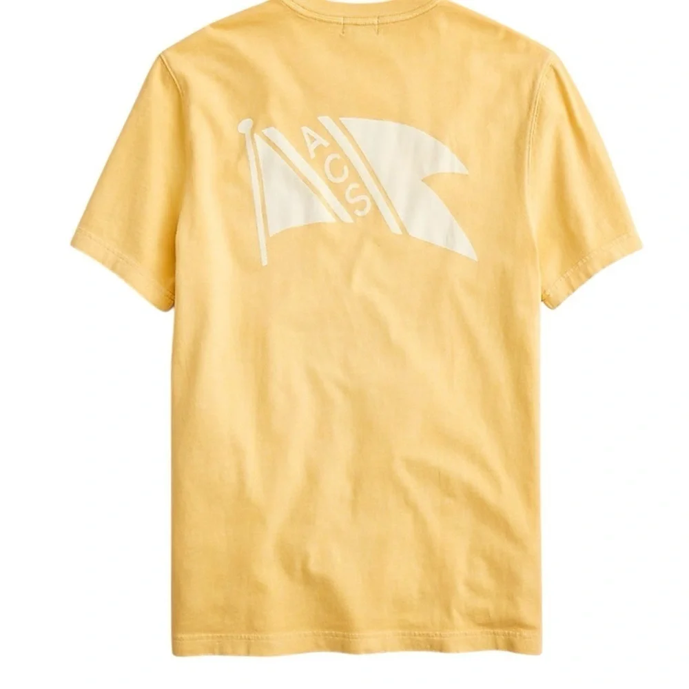 Atlantic Coastal Supplies x J. Crew Men's Vintage Wash Graphic T-Shirt NWT S